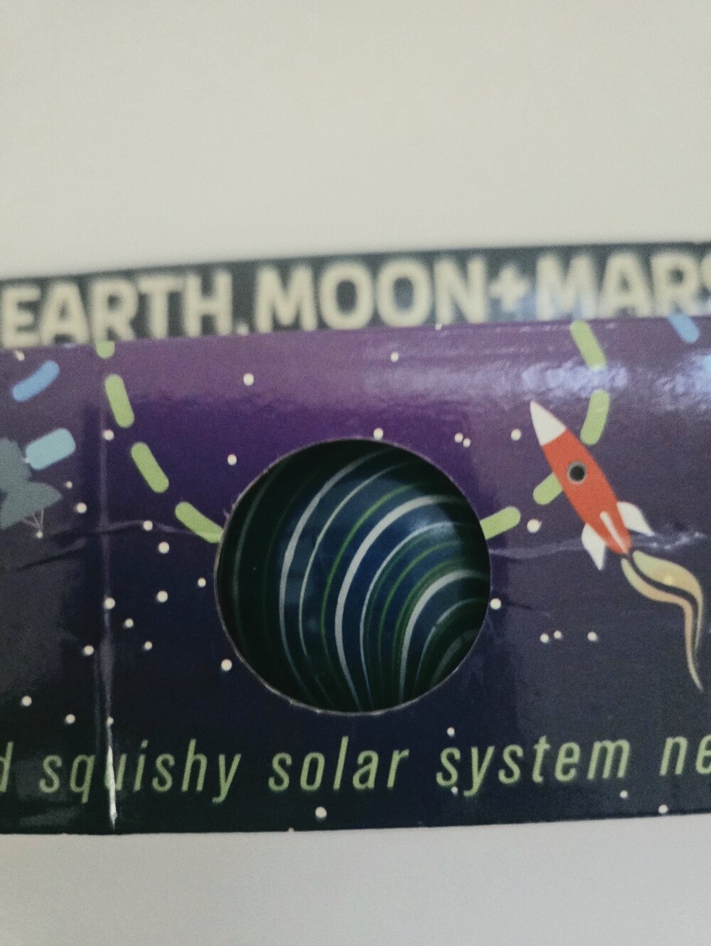 Squishy Stress Balls Earth, Moon and Mars - Picture 8 of 11